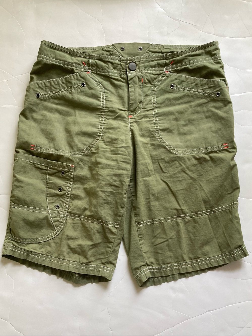 Title Nine brash long inseam pockets shorts 6 EUC